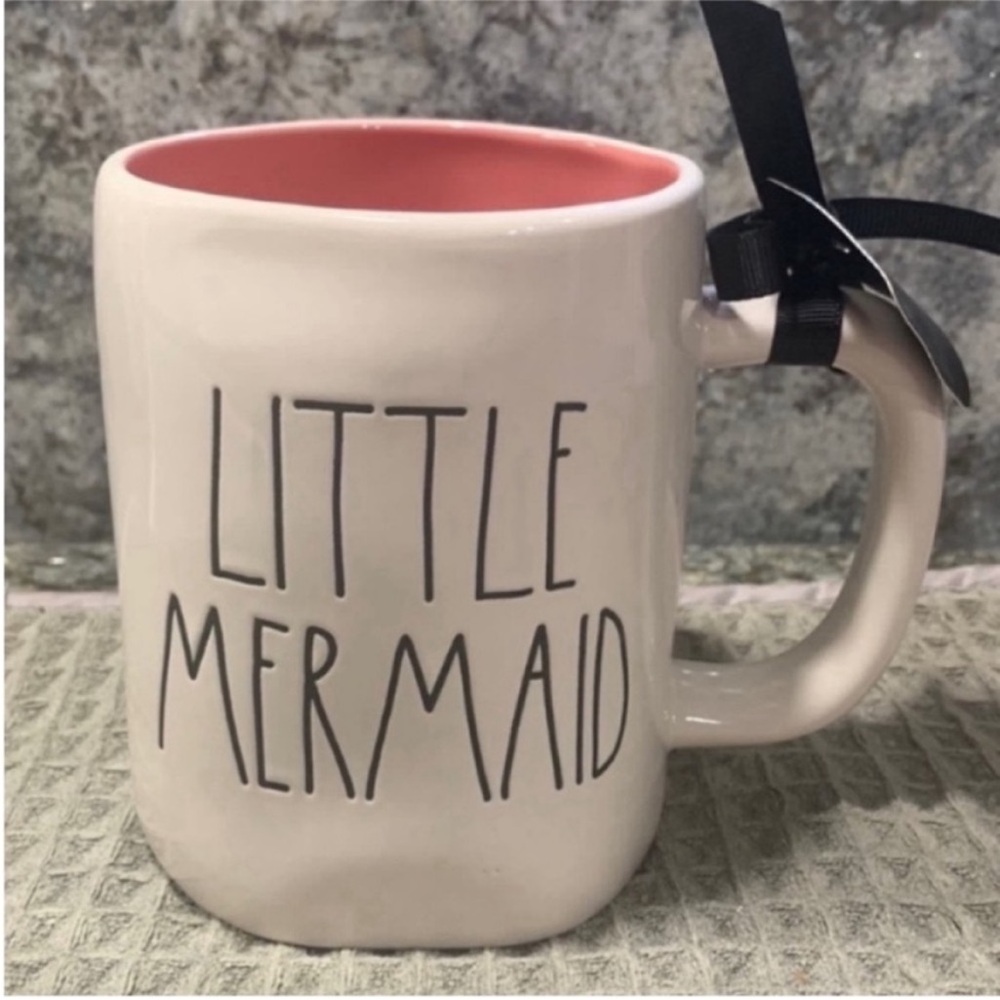 NWT Rae Dunn x Disney “Little Mermaid” Mug 16 oz Ariel Mug